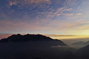 86 Tramonto in Alben con luna in cielo